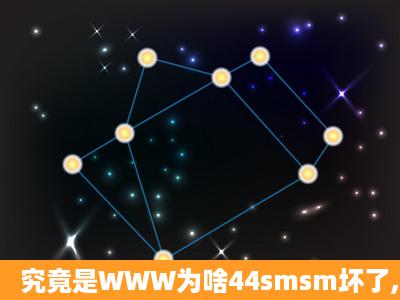 究竟是WWW为啥44smsm坏了,以后该44smsm怎么CoM找啊