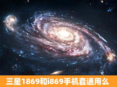 三星1869和i869手机套通用么