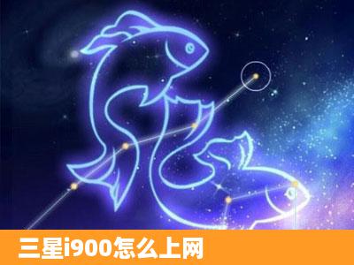 三星i900怎么上网