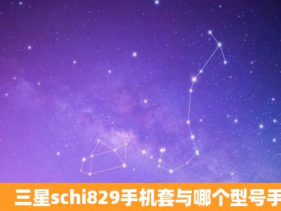 三星schi829手机套与哪个型号手机通用