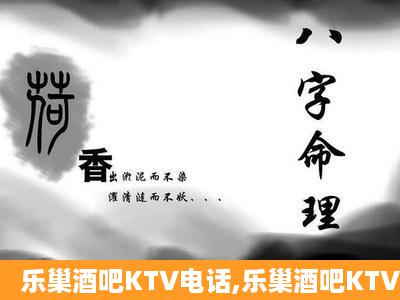 乐巢酒吧KTV电话,乐巢酒吧KTV电话多少