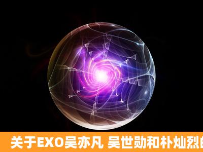 关于EXO吴亦凡 吴世勋和朴灿烈的网名,要多多的!