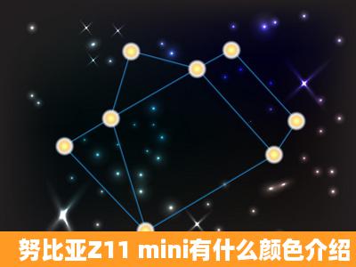 努比亚Z11 mini有什么颜色介绍