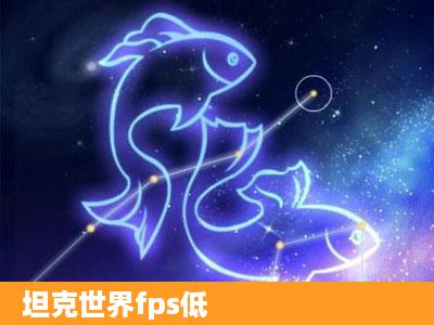 坦克世界fps低