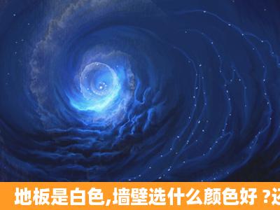 地板是白色,墙壁选什么颜色好 ?还有卧室 墙壁应该刷什么颜色