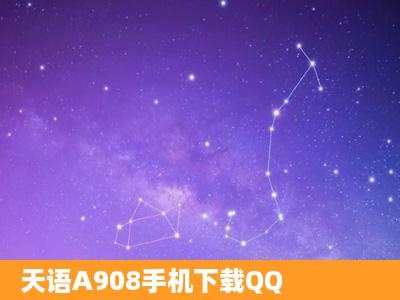 天语A908手机下载QQ