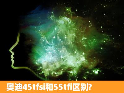 奥迪45tfsi和55tfi区别?