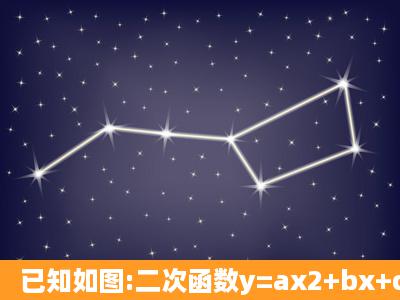 已知如图:二次函数y=ax2+bx+c的图象与x轴交于A、B两点,与y轴交于点...