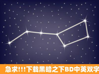 急求!!!下载黑暗之下BD中英双字1280高清种子的网址