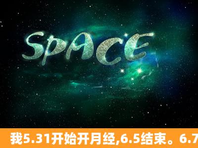 我5.31开始开月经,6.5结束。6.7开始测排卵,一直测到现在20号,一直都...