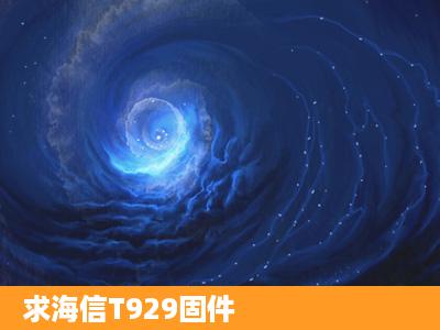 求海信T929固件