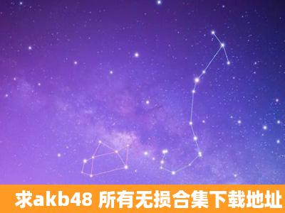 求akb48 所有无损合集下载地址