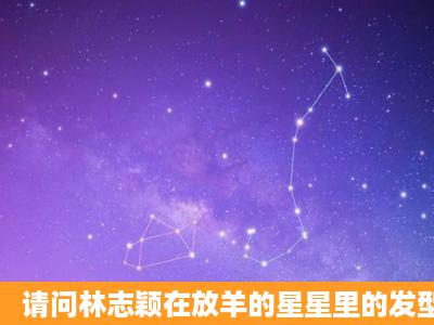 请问林志颖在放羊的星星里的发型怎么做?有图