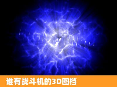 谁有战斗机的3D图档