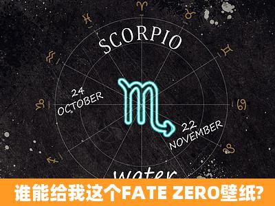 谁能给我这个FATE ZERO壁纸?