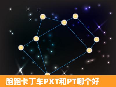 跑跑卡丁车PXT和PT哪个好