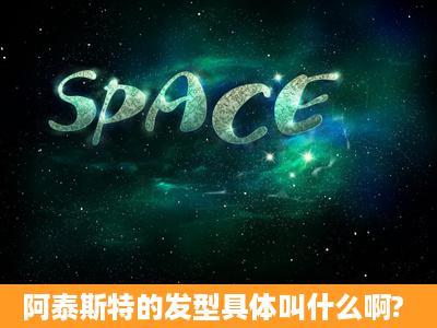 阿泰斯特的发型具体叫什么啊?