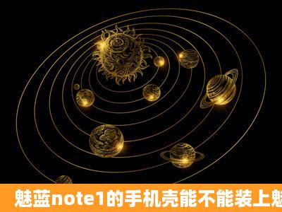 魅蓝note1的手机壳能不能装上魅族note2