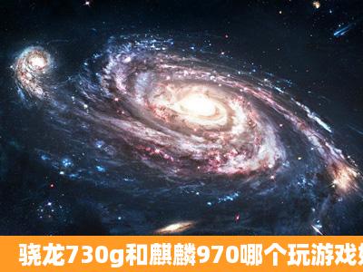 骁龙730g和麒麟970哪个玩游戏好一点?