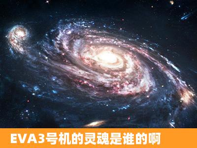 EVA3号机的灵魂是谁的啊