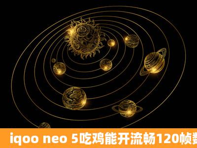 iqoo neo 5吃鸡能开流畅120帧数吗?