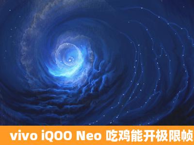 vivo iQOO Neo 吃鸡能开极限帧吗?