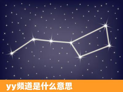 yy频道是什么意思